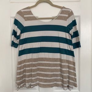 Anthropology Striped Top 🤍